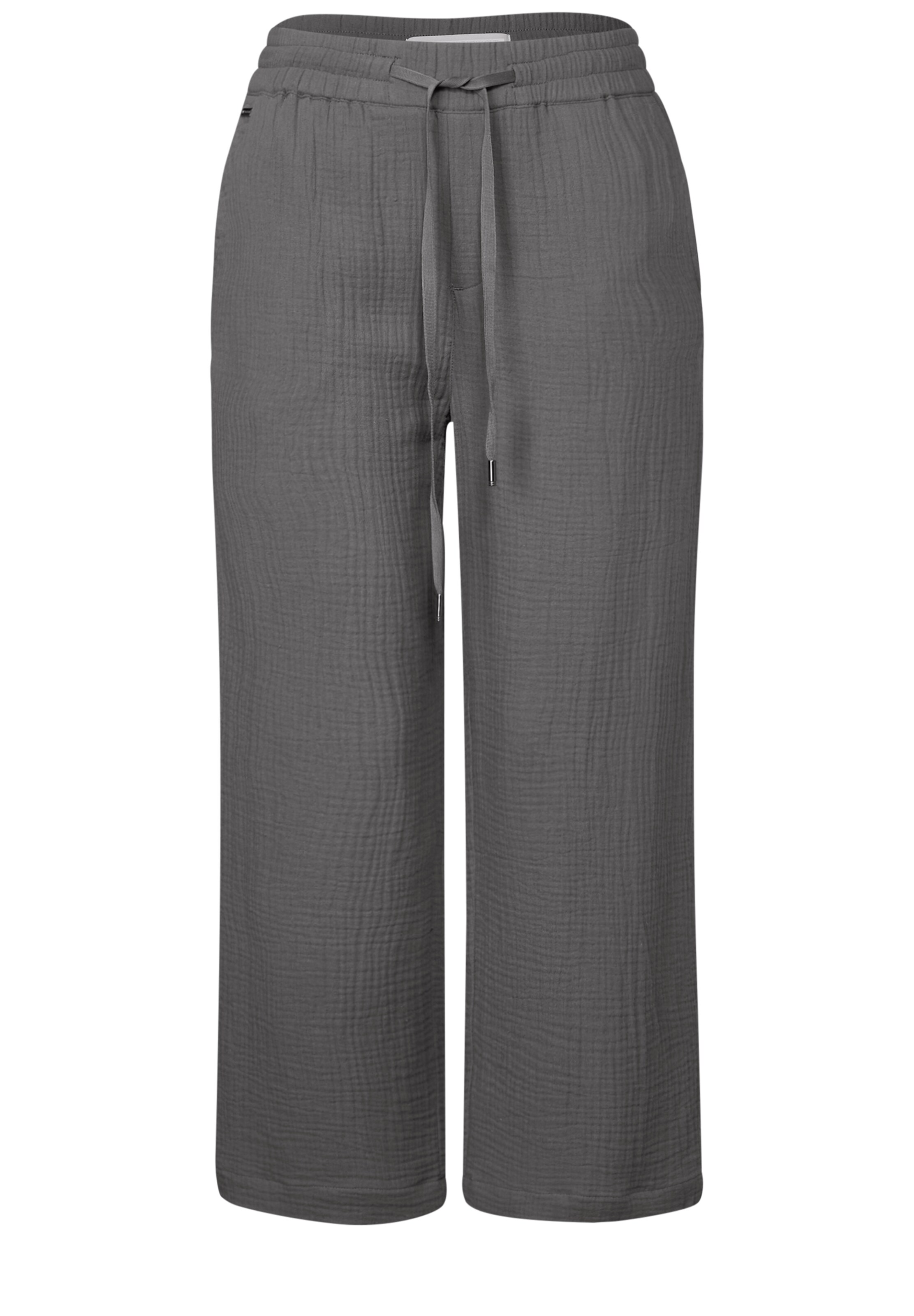STREET ONE Hose in grau, Produktansicht
