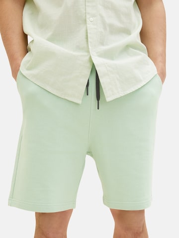 TOM TAILOR DENIM Regular Pants in Green