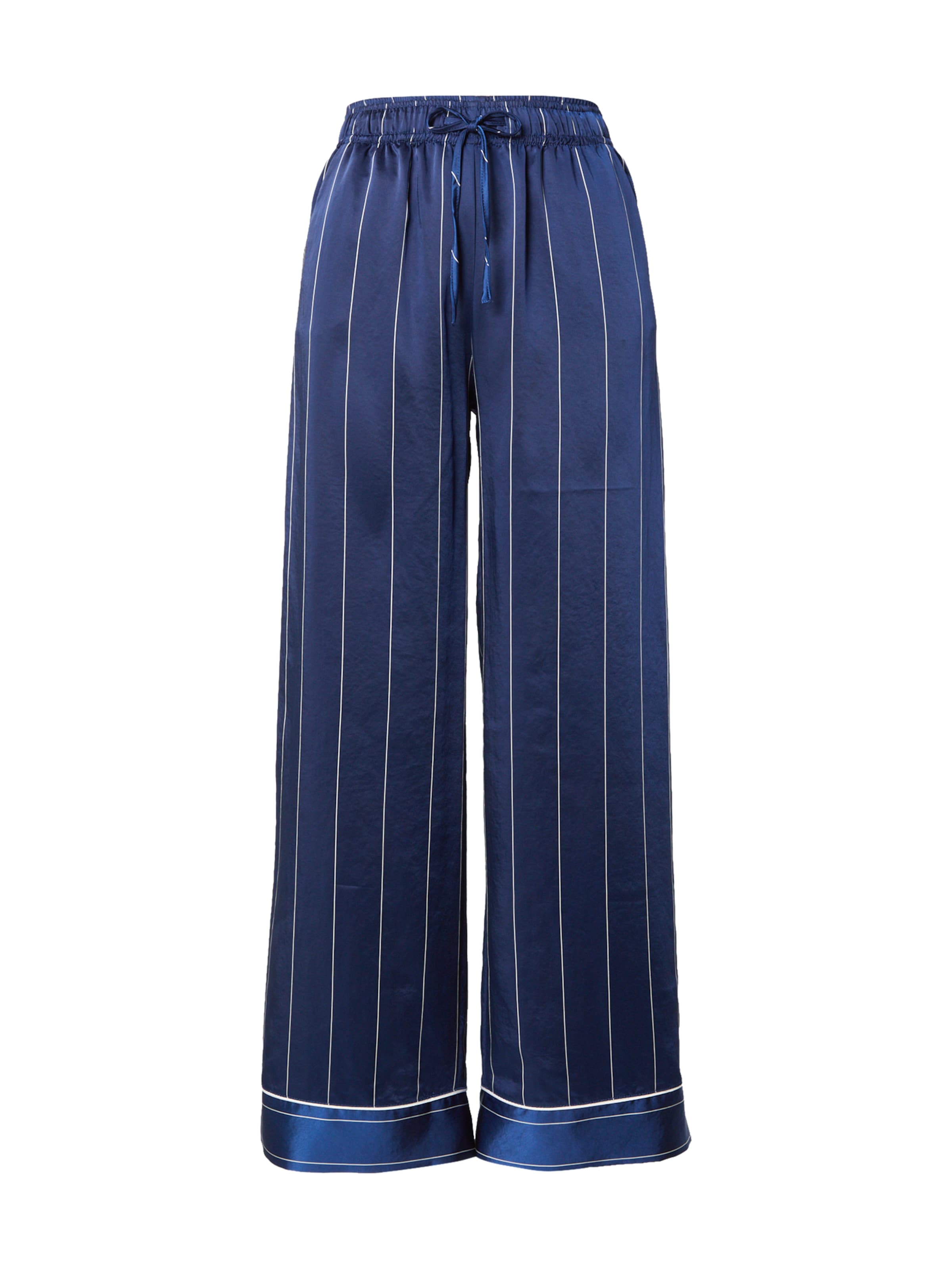 ETAM Pyžamové kalhoty 'Dayana' – modrá: přední strana