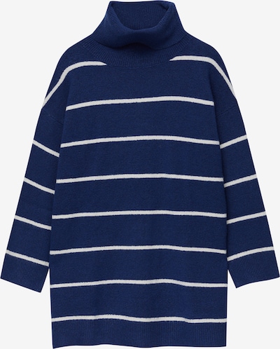 Pull&Bear Kleid in navy / offwhite, Produktansicht