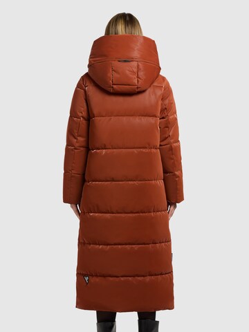 khujo Winter Coat 'Soulani5' in Orange
