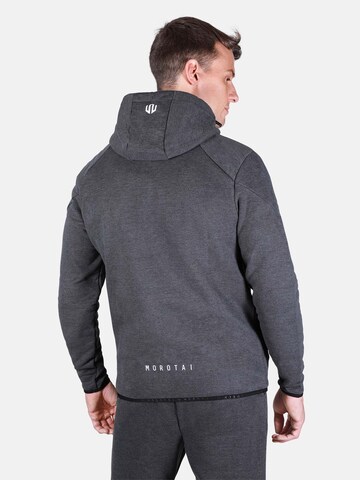 MOROTAI Sports sweat jacket 'NKMR NEO' in Grey