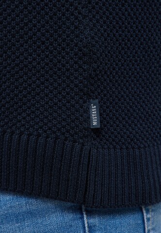 MUSTANG Sweater ' Elwood ' in Blue