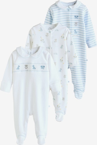 Pijamale de la Next pe albastru: față