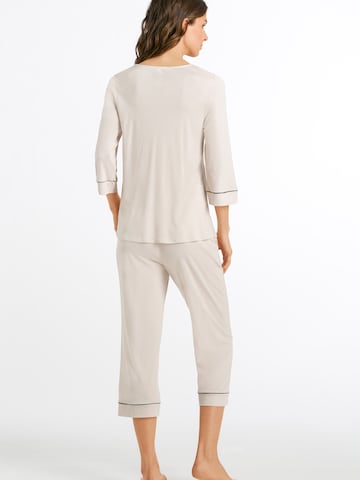 Hanro 3/4 Arm Pyjama ' Natural Comfort ' in Pink