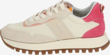 Sneaker bassa di GANT in beige: frontale