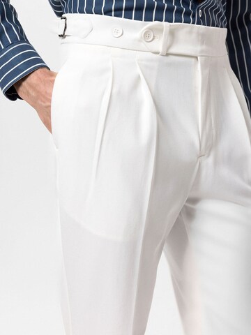Antioch Tapered Trousers in Beige