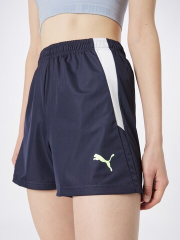 PUMA Regular Sportshorts in Blau