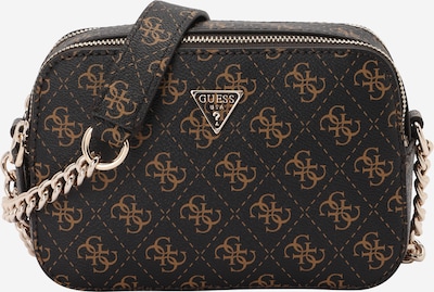 GUESS Taška přes rameno 'NOELLE II CROSSBODY CAMERA' - hnědá / černá, Produkt