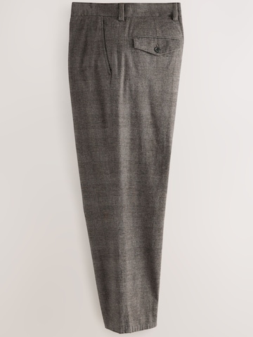 Next Loosefit Bandplooibroek in Bruin