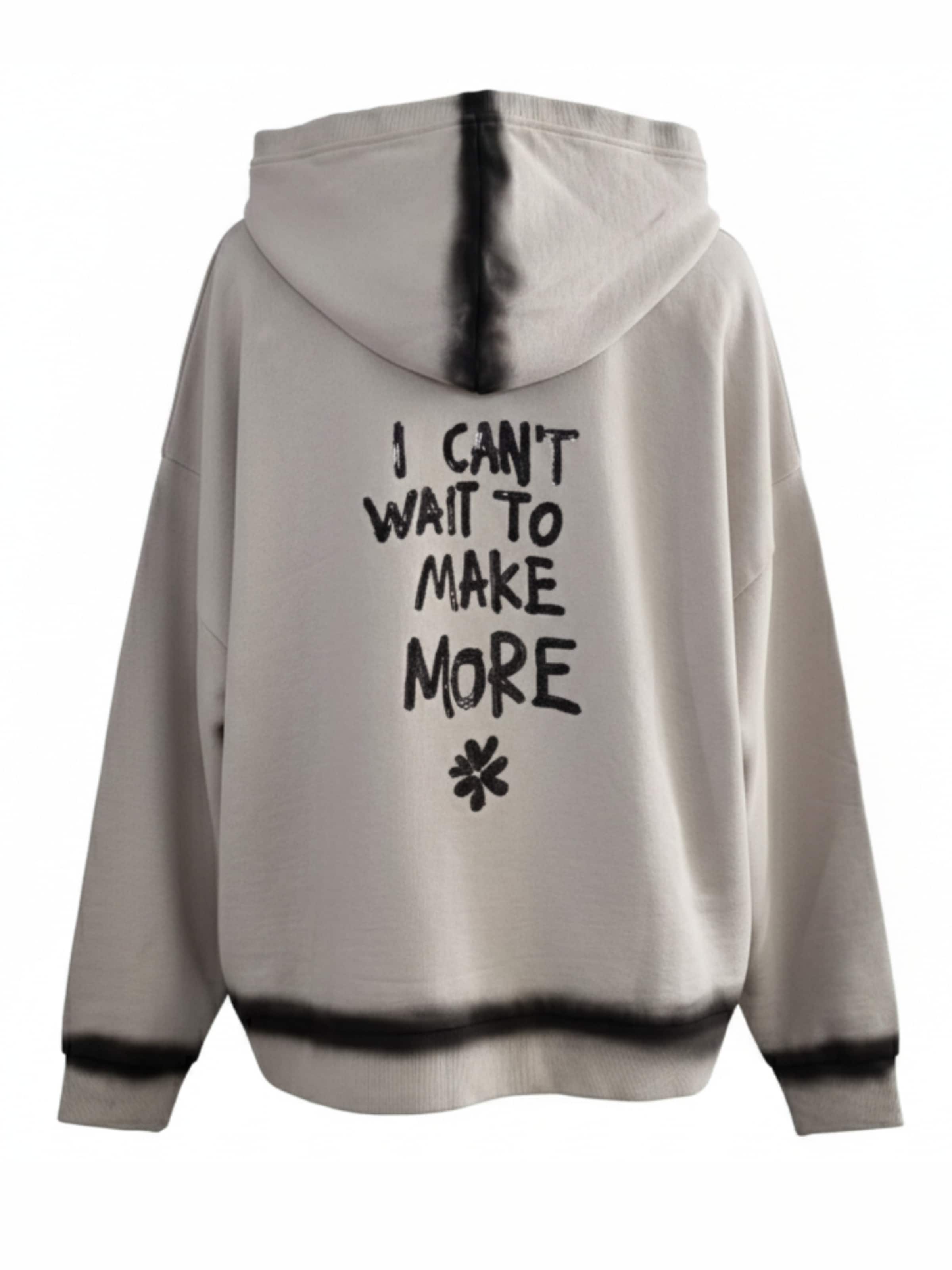 Sweat-shirt 'Sweater Hoodie Memories' LIKS. Munich en beige