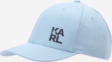 Karl Lagerfeld - Gorra en azul: frente