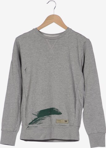 DIESEL Sweatshirt & Zip-Up Hoodie in S in Grey: front