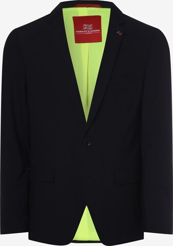 Finshley & Harding London Slim fit Suit Jacket ' Lucas ' in Blue: front