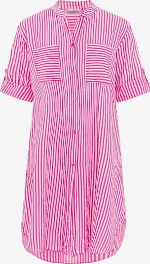 Zwillingsherz Streifenbluse 'NIZZA' in XS-XL in pink, Produktansicht
