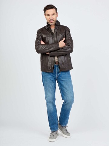 Veste mi-saison JCC en marron