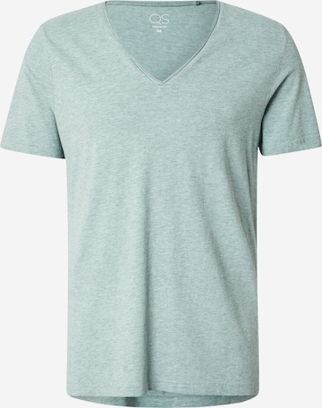 QS T-Shirt in Blau: Vorderseite