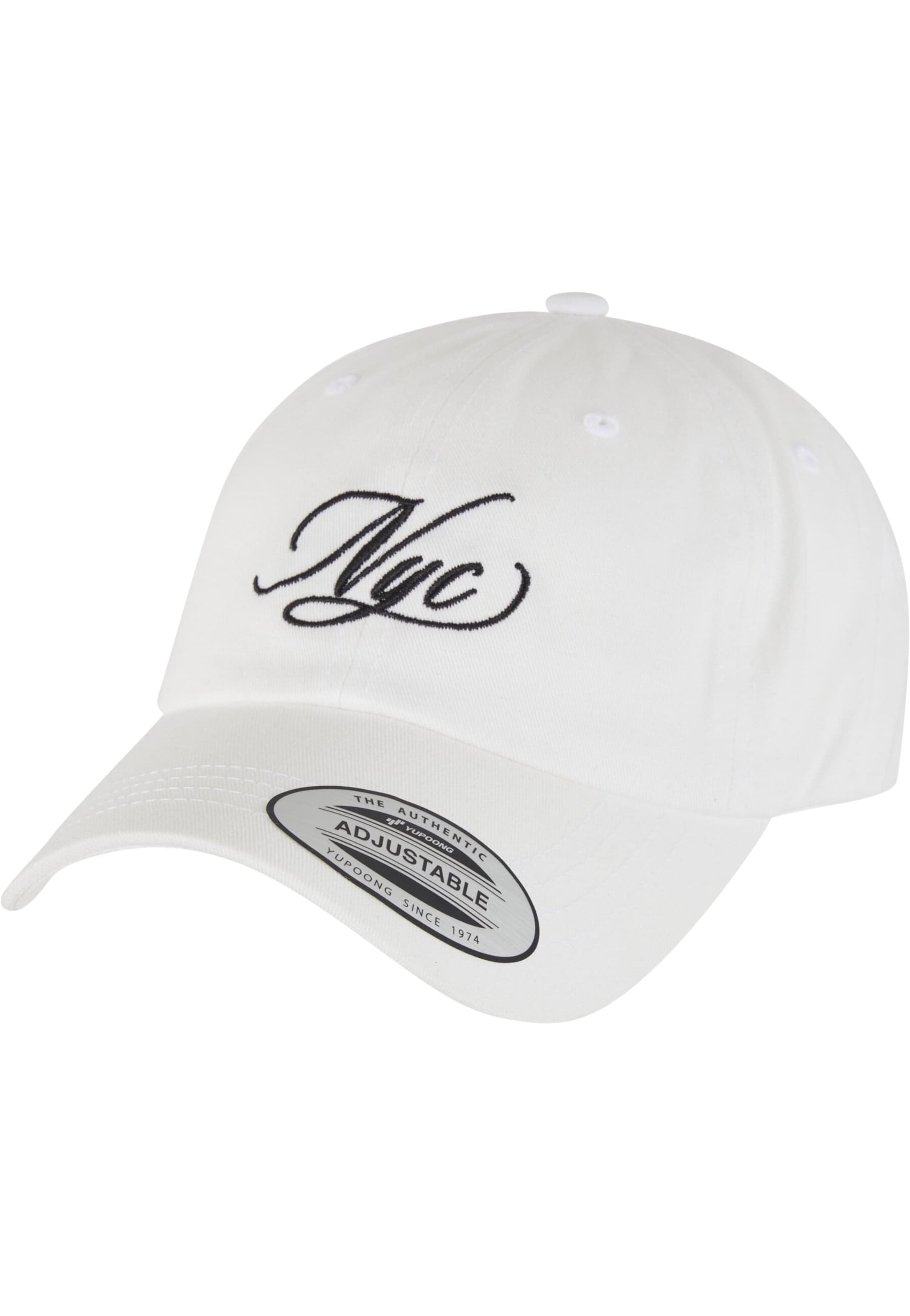 Miss Tee Cap 'Nyc' in White: front