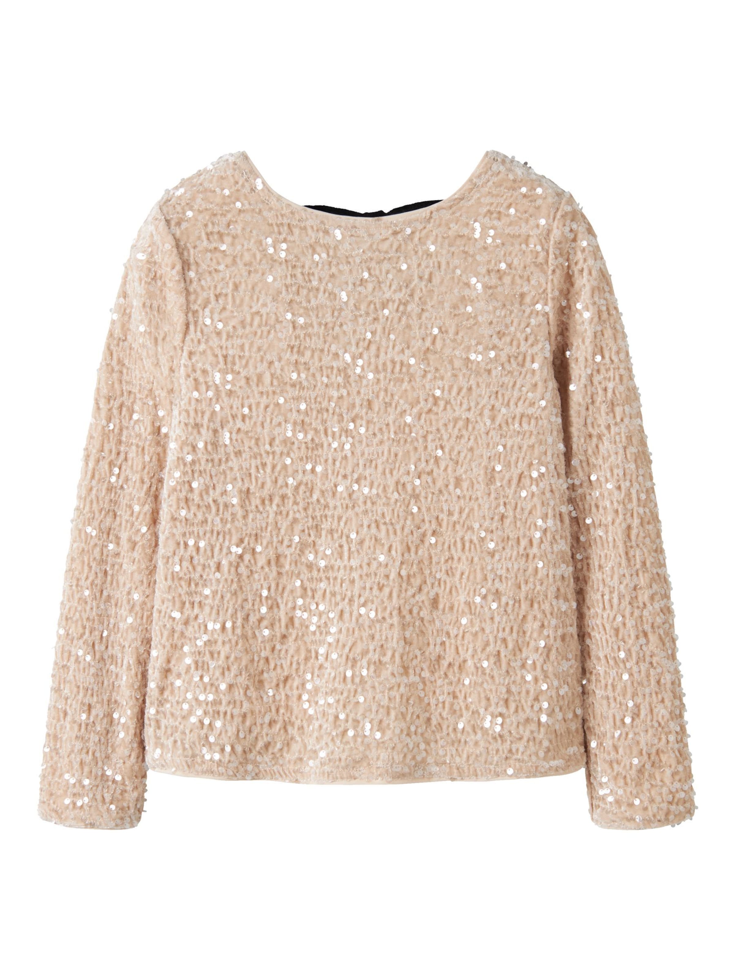 NAME IT - Blusa en blanco: frente