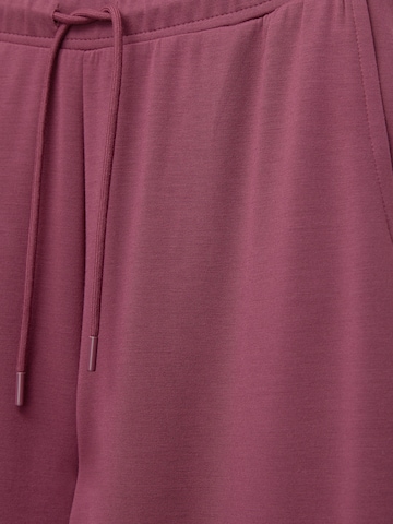 Pull&Bear Loosefit Kalhoty – fialová
