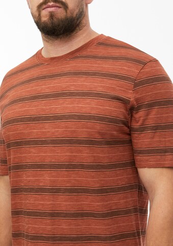 T-Shirt s.Oliver Men Tall Sizes en orange