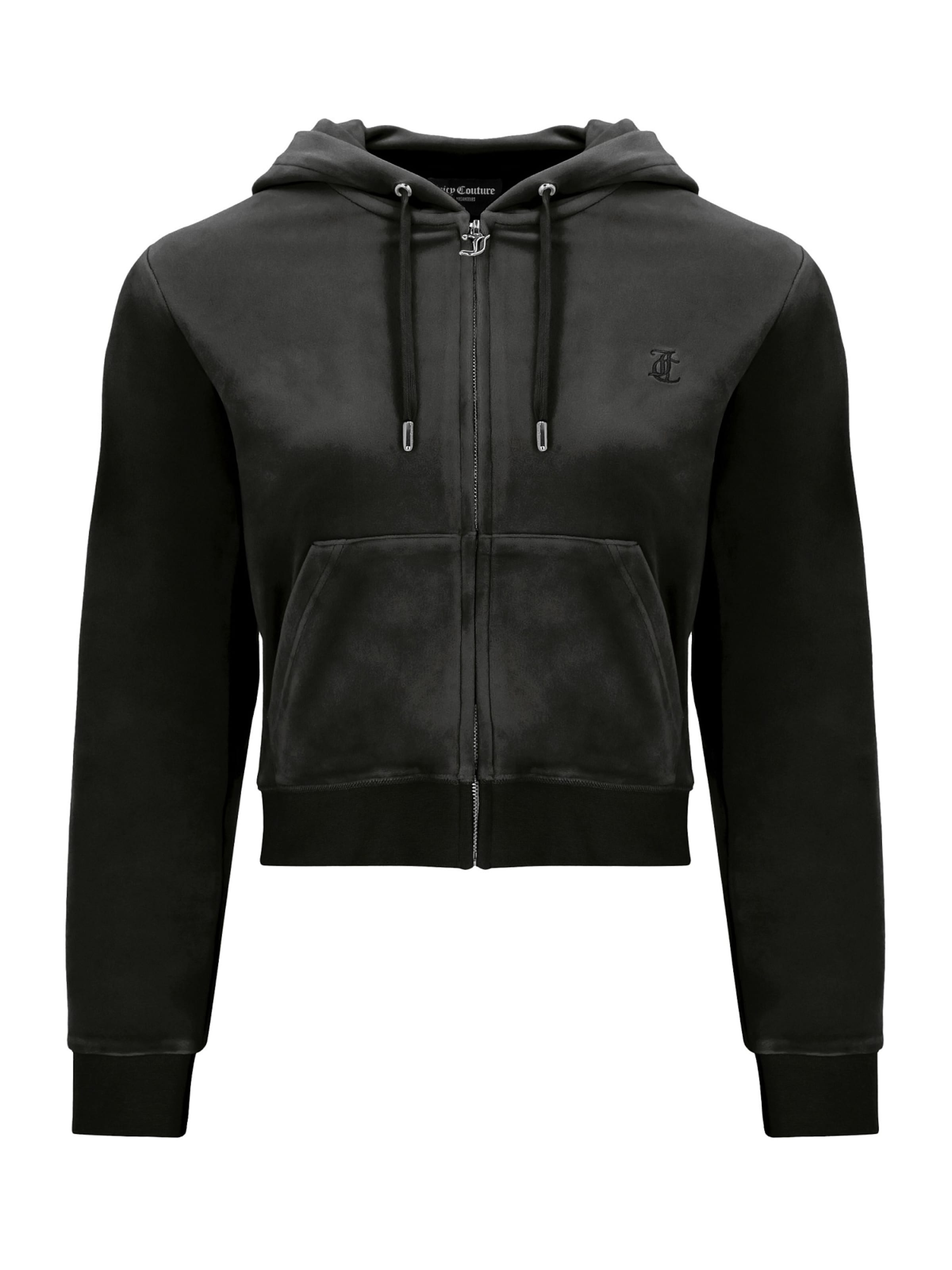 Pullover extra large di Juicy Couture in nero: frontale