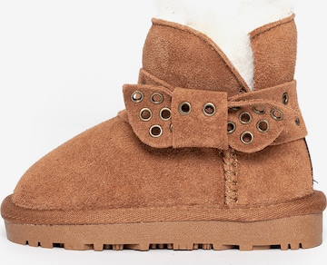 Gooce Snow Boots 'Barbie' in Brown: front