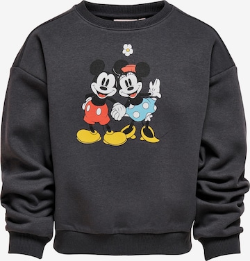 Felpa 'Mickey' di KIDS ONLY in grigio: frontale