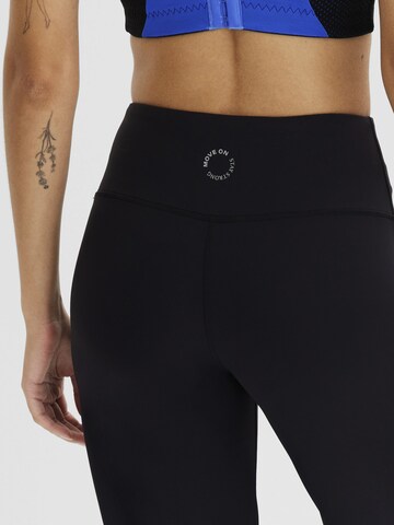 bonprix Regular Leggings in Schwarz