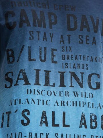 CAMP DAVID Paita värissä sininen