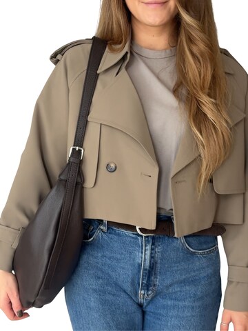 lePelou Schultertasche 'MONA'‌‌‌‌‌ in Braun