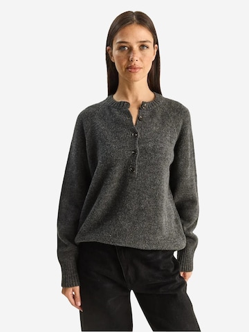 Bianco Lucci Pullover in Grau: Vorderseite