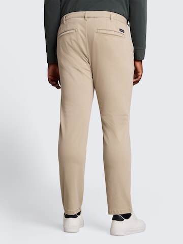 TOM TAILOR Men + Regular Chino Pants in Beige