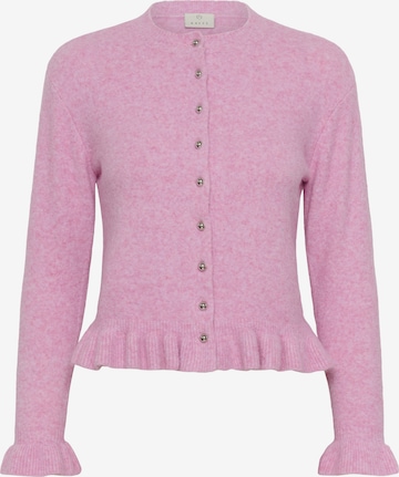 Cardigan 'KAEmma' Kaffe en rose : devant