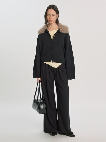 EDITED Strickjacke 'Jonah' in Schwarz