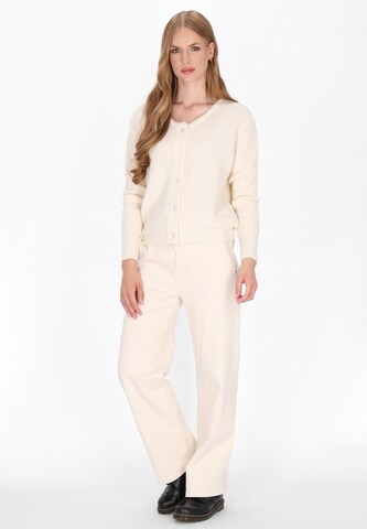 DreiMaster Vintage - Casaco de malha em branco