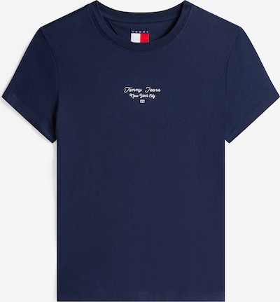 Tommy Jeans Majica 'ESS' u mornarsko plava / bijela, Pregled proizvoda