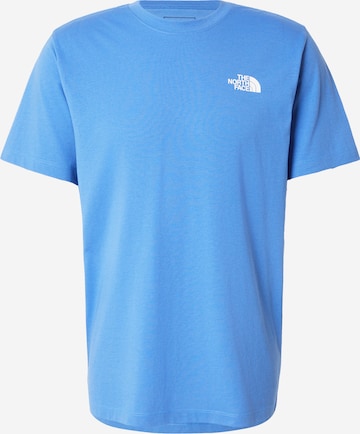 T-Shirt 'EVOLUTION BOX NSE' THE NORTH FACE en bleu : devant