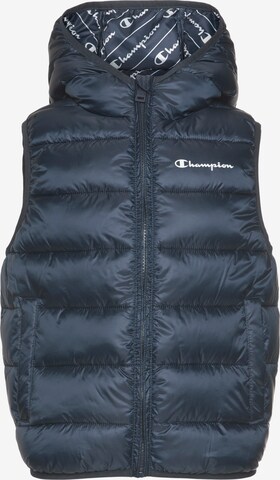 Champion Authentic Athletic Apparel Sports Vest in Blue: front