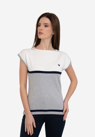 Sir Raymond Tailor T-Shirt 'Thaiss' in Grau: Vorderseite