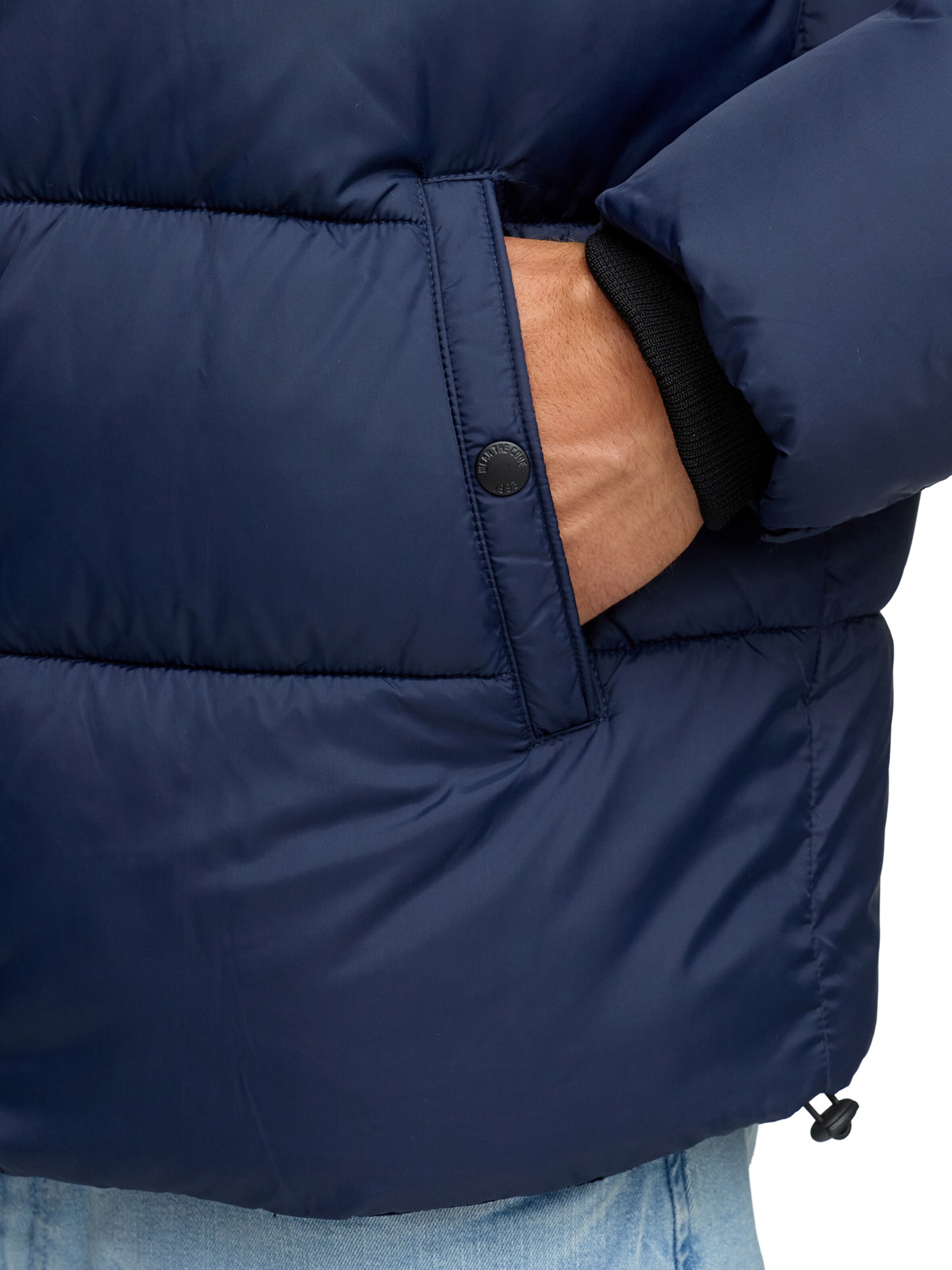 INDICODE JEANS Winter Jacket in Blue