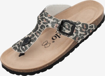 Palado Zehentrenner 'Kos Wild' in Silber: Vorderseite