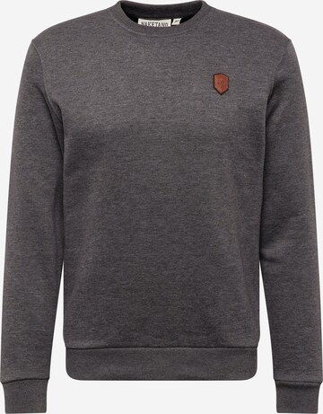 Sweat-shirt naketano en gris : devant