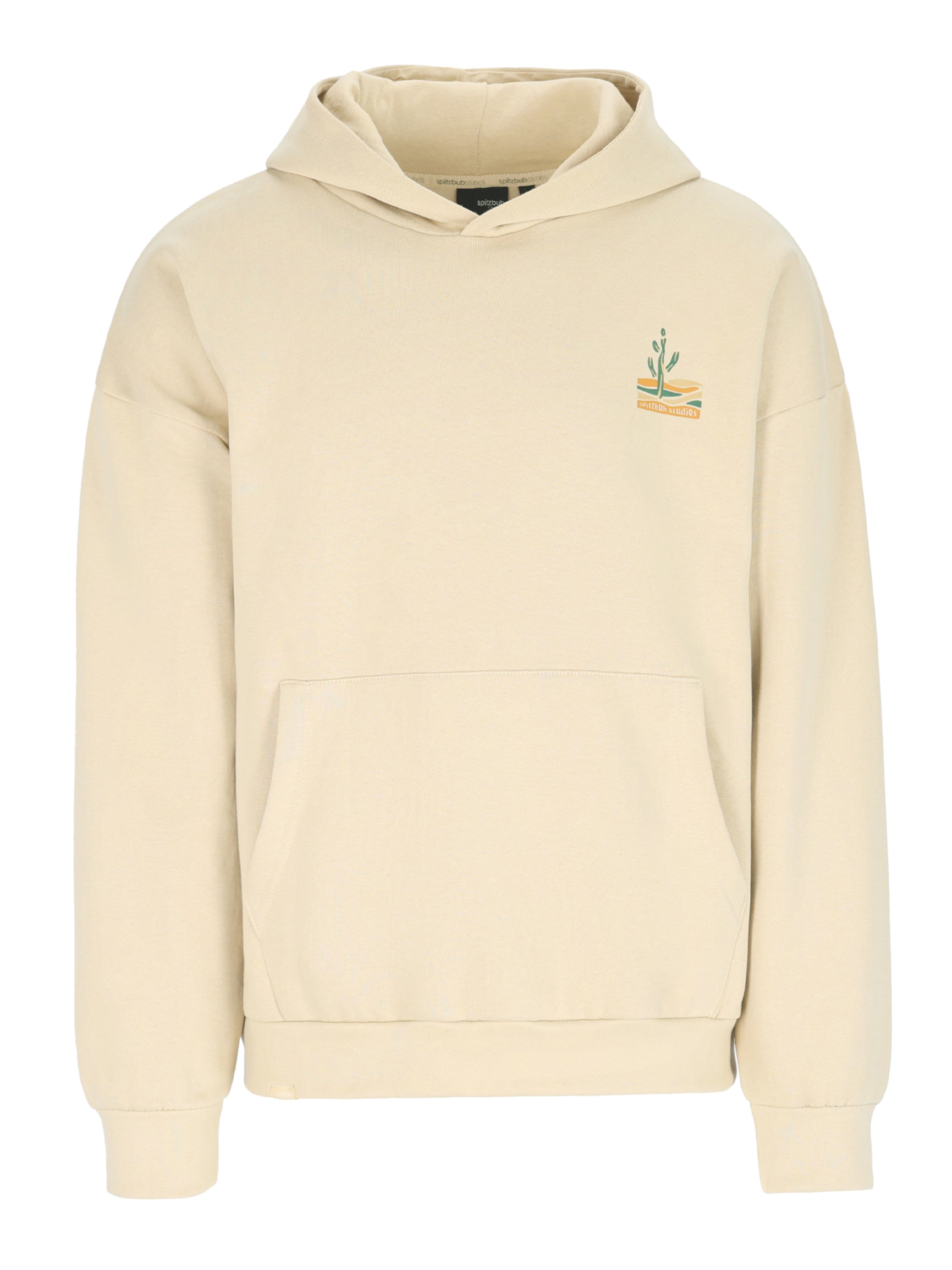 SPITZBUB Sweatshirt in Beige: Vorderseite