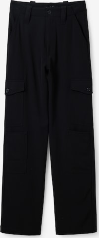 Desigual - regular Pantalón cargo en negro: frente