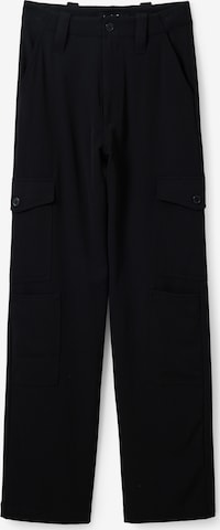 Desigual Regular Cargo trousers in Black: front