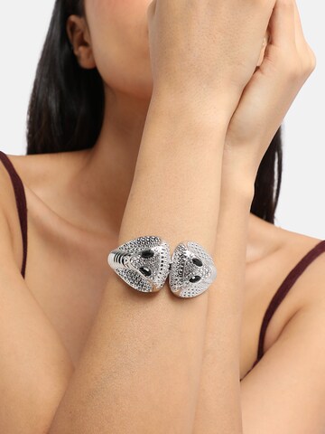 SOHI Armband 'Zuri' in Zilver: voorkant