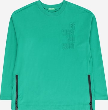UNITED COLORS OF BENETTON Koszulka w kolorze zielony: przód
