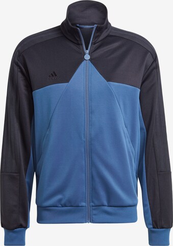 ADIDAS SPORTSWEAR Bluza rozpinana sportowa 'Tiro' w kolorze niebieski: przód