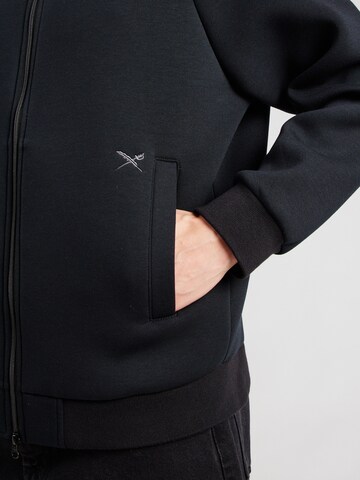 Iriedaily Sweatjacke 'Enzo' in Schwarz
